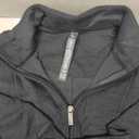 Women's Fleeced Performance Jacket - Full-Zip Stand-Up Collar, Warm Fleece for Winter Daily Wear (Black, XS)