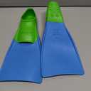 Sporti Adult-Kids Swim Fins for Pool Lap Swimming - Long Floating Fins for Swimming & Snorkeling - Swim Flippers for Training 9-10Y