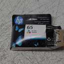 HP 65 Tri-Color Ink Cartridge Printers | Works with Printer Series: AMP 100, DeskJet 2600, 3700; Envy 5000 | Eligible for Instant Ink | N9K01AN