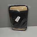 Car Center Console Cover, 12"7.87" Waterproof Leather Auto Armrest Cover Protector with 2 Pocket, Comfortable Arm Rest Box Cushion Pad, Universal Interior Car Accessories (Black)