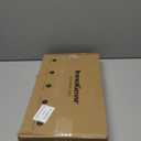 InnoGear Mic Boom Arm, Microphone Stand with Cable Management Channels Height Riser for Blue Yeti FIFINE AM8 K669B HyperX QuadCast S SoloCast AT2020 Shure SM7B MV7 and Other Mics (Black)