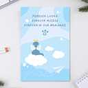 5 x Sympathy Card for Loss of Pet Dog, Dog Memorial Sympathy Gifts for Loss of Pet, Condolence Card for Doggy Lover, Bereavement Gifts Remembrance Dogs (Blue)