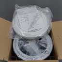 V2262-50 7 Inch Bathroom Exhaust Fan, 50 CFM Ceiling Exhaust Fan for 8" Rough-in Opening, 1.0 Sones Quiet Effective Ventilation for Bathroom, Kitchen, Laundry Room, Mobile Home