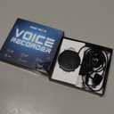 64GB(4800Hours) Magnetic Voice Activated Recorder - Digital Voice Recorder with DSP 5.0 AI-Intelligent Noise Cancellation, Smart Tap Recording Device Portable for Lectures Meetings Interviews Classes