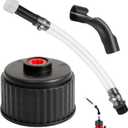 Gas cans,racing fuel jug hose,racing fuels 3042 replacement jug cap,racing fuel jug hose bender compatible for racing fuel jug 5.5 Gallon,Fuels Replacement Jug Cap