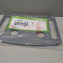 NOVA Walker Tray, Food Tray with 2 Cup Holders for Folding Walker, Fits on Most Folding Walkers, 1 Count (Pack of 1)