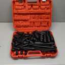 AMM 1/2-inch 66 Pieces Impact Socket Master Set, SAE & Metric from 5/16"-1-1/4",8-24mm, Shallow/Deep Socket Set with Ratched Hand, Extension Bar and AdaptersCr-V steel