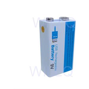 Rechargeable Battery 9V USB Cable, Pack of 1