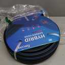 Fevone 55 ft Kink Free Garden Hose with Swivel Handles, All Weather Flexible, Heavy-Duty & Durable, Leak-Free Connections