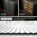 LazBlinds No Tools No Drill Cordless Aluminum Mini Blinds, 100% Privacy S-Curve Blinds for Windows, Room Darkening Horizontal Window Blinds and Shades for Home, 25" W x 64" H, White