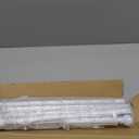 White Curtain Rods for Windows 66 to 120, Adjustable Long Drape Rod for Outdoor Patio, Sliding Glass Door, Heavy Duty 5/8 Diameter Drapery Rod Set, 10 ft Metal Curtain Pole, Easy Install - White