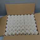 Pack of 48 Cardboard Craft Toilet Paper Tube Rolls, 9.9 cm Length (White)