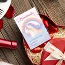 3 x Valentine's Day Cards Gifts for Granddaughter, Cute Valentines Day Card Gift from Grandma Grandpa. (V2518)