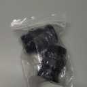 Quafwia 2 pcs Camlock Fittings Poly (1-1/2" Type F) Standard Camlock Couplings, Male Adapter x Male Thread Camlock Fittings Polypropylene Cam Groove Fitting (1-1/2") (1.5 Inch)