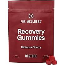 Electrolyte Recovery Gummies™ Hydration Gummies with VitaBlue® Electrolytes - Exercise Recovery, Energy Boost, Replenishment & Antioxidants Non-GMO, Vegan, Gluten-Free