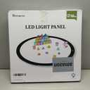 Round LED Light Panel for Kids - Adjustable Brightness - Preschool and Classroom Light Table for Creative Exploration