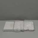 LemonRoad 12 Pcs Sublimation Blank Glass Coasters, 3.9 Inch Square DIY Photo Glass Drink Coasters with Foot Pads for Mugs, Cups, Dining Tables, Office, Kitchen, Home and Parties