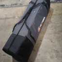 HOTEEL 10x20 Pop Up Canopy with 6 Sidewalls, One-Push Setup Canopy Tent with 8 Windbreak Poles, Waterproof Shade 10x20, Outdoor Canopies for Parties, Weddings, Camping, Patios (Black)