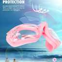 Aegend Swim Goggles for Kids Youth 3-14 Anti-Fog Anti-UV Comfort Fit Goggles for Swimming (Pink)