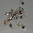 24 Pairs Seamless Magnetic Snaps for Purses and Totes, Ideal for Bags Clothing Sewing and Craft Projects, Metal Closures in Gold Silver Gunmetal Copper (4 Colors)