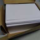 Sustainable Greetings Card Stock Paper Sheets - 4 x 6 In, 300 GSM/110 Lb, 200 Pack, White - Wedding Invitation Paper & Invites - Heavyweight Stock for Recipe & Index Card