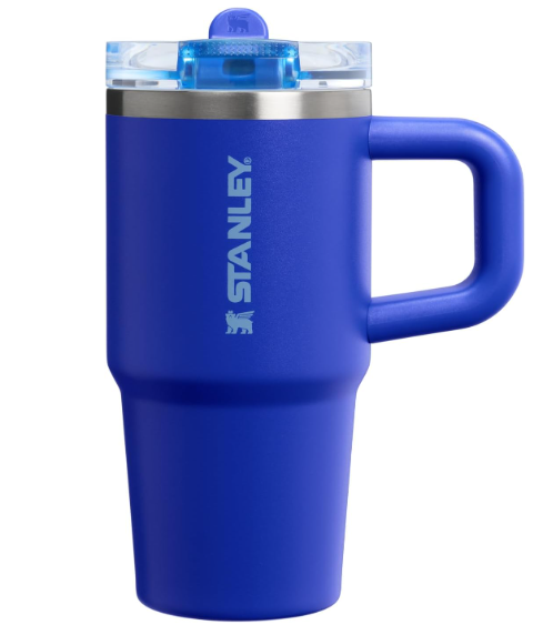 STANLEY Quencher ProTour Flip Straw Tumbler with Leakproof Lid | Built-In Straw & Handle | Cupholder Compatible for Travel | Insulated Stainless Steel Cup | BPA-Free (30 Ounces, Hydrangea)
