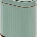 ELPHECO Bathroom Trash Can with Automatic Lid 2 Gallon Sensor Trash Bin, Smart Garbage Can IPX5 Waterproof Trash Bin, Small Slim Trash Can, Motion Sensor Wastebasket for Office, Kitchen, Sage Green