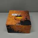 XOYTN XIMISHOP Animated Halloween Skull Bowl, Pumpkin Candy Dish With Creepy Moving Skeleton Hand for Party Decoration