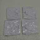 kymqlyw 4 Pcs 12 Inch Solid White Beach Balls Inflatable Beach Balls Bulk Large Blow up Pool Game Toys for for Summer Beach, Pool and Summer Birthday Party Supplies (White)