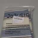 JOJUSIS Stripe Throw Pillow Covers Farmhouse Pillowcases Pack of 2, 12 x 20 Inch Blue