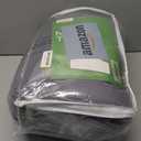 Ultra Soft Queen Size Mattress Topper - Viscose Made from Bamboo Pillow Top Mattress Pad for Back Pain Relief - Naturally Cooling for Hot Sleepers, Gray