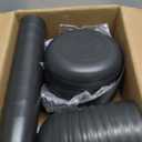 Teivio 32-Piece Kitchen Plastic Wheat Straw Dinnerware Set, Service for 8, Unbreakable Modern Dish Set - Dinner Plate/Dessert Plate/Cereal Bowl/Cup, for Apartment Essentials, Outdoor Camping,Black