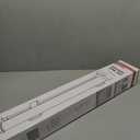 Reinforced 26 Inch Tall Retractable Baby Gates to Step Over 55" Wide Small Outdoor Retractable Child Gates for Doorways Short Retractable Dog Gates for Baby Indoor Retractable Stairs Gate for Kids (White)