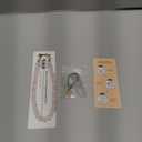 Handmade Natural Gemstone Gold Beaded Charm Cell Phone Camera Lanyard, Wrist Strap, Phone Chain String, Keychain Decor for Wallet, Stanley Cup Accessories (Rose Quartz)