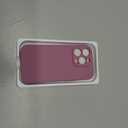 Miracase Designed for iPhone 14 Pro Case with Screen Protector, [Upgraded Camera Protection], Shockproof Liquid Silicone Rubber Phone Case Cover for 14 Pro 6.1 inch, Blackcurrant