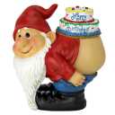 Design Toscano Loonie Moonie Happy Birthday Garden Gnome Statue