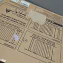 Baby Gate No Drilling, 29"-40" Auto Close Dog Gate Indoor for Doorways & Stairs, Pressure Mounted Adjustable Pet Gate, Easy Walk Through Child Gate for Children & Pets Stroller Friendly, White (29-40"Wide, 28"Tall)