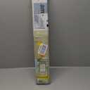 Cordless Light Filtering Mini Blind - 24 Inch Width, 64 Inch Length, 1" Slat Size - Pearl White - Cordless GII Morningstar Horizontal Windows Blinds for Interior by Achim Home Decor