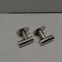 uxcell Adhesive Hooks, 2Pcs Waterproof Stainless Steel Hat Hooks, Towel Hooks Robe Hooks Decorative for Kitchen, Door, Cabinet, Bathroom, Foyers, Hallways, Bedrooms (50x50mm Bright)