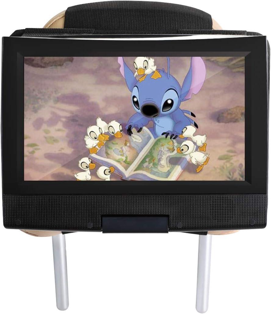 Hikig DVD Player Headrest Mount Holder - Portable DVD Player Mount for Car Back Seat Headrest - Swivel & Flip - 7 to 11 Inch