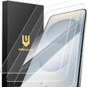 UNBREAKcable Screen Protector for Samsung Galaxy S25 + / S25 Plus, [3-Pack] [9H] [Fingerprint Friendly] [HD Clarity] [Anti-Scratch] [Bubble-Free] [Easy Installation] Tempered Glass 6.7 Inch