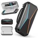 Lmcpa Carrying Case for Nintendo Switch 2 (2025), Hard Shell Travel Case with Storage Pockets for Accessories & Games, Protective Portable Pouch for 2025 Switch 2nd gen [7.9 inch], Black