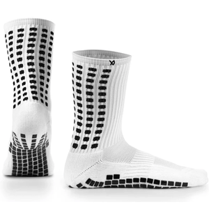 LUX Anti Slip Soccer Knee Socks,Non Slip Football/Basketball/Hockey Sports Grip Socks