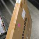 Babelio Baby Gate with Adjustable Cat Door,29-43" Auto Close Durable Pet door for Stairs,Doorways and House,Pressure Mounted,Easy Install,Effortless Walk Thru,White