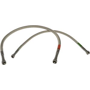 Dorman 819-801 Flexible Stainless Steel Braided Fuel Line Compatible with Select Chevrolet/GMC Models (OE FIX)