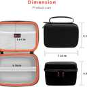 XANAD Baby Monitor Case for Infant Optics DXR-8 PRO/HelloBaby/VTech/VAVA/ANMEATE/eufy Security Baby Monitor - Hard Protective Carrying Storage Bag