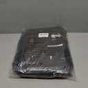 Lanola Water-resistant Canvas Backpack with Anti-Theft Pocket, Daypacks Fits 15.6 Inch Laptop for Men Perfect for Work, Travel, Daily Use (Black)