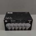 ILC G25 Globe Light Bulbs, App-Controlled LED Bulb with Bluetooth Mesh, 6W, 60W Equivatlent, 600LM, CCT: 2700K-6000K, CRI>95+, E26 Base, 120V for Vanity, Pendant fixtures, Bathroom (6 Pack)