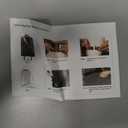 2 Pack PU Leather Premium Car SeatBack Organizer Travel Accessories Kick mats Back seat Protector and Cup Holder Holder Universal Use Seat Covers Black