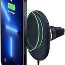 iOttie Velox Magnetic Wireless Charging Air Vent Car Phone Mount. Compatible with MagSafe iPhones including iPhone 12/13/14/15/16/17 Series (Car Charger Included)
